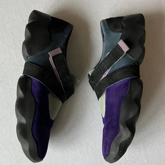 Camper Dub Purple suede Sneakers with Black Trim - Picture 9 of 14